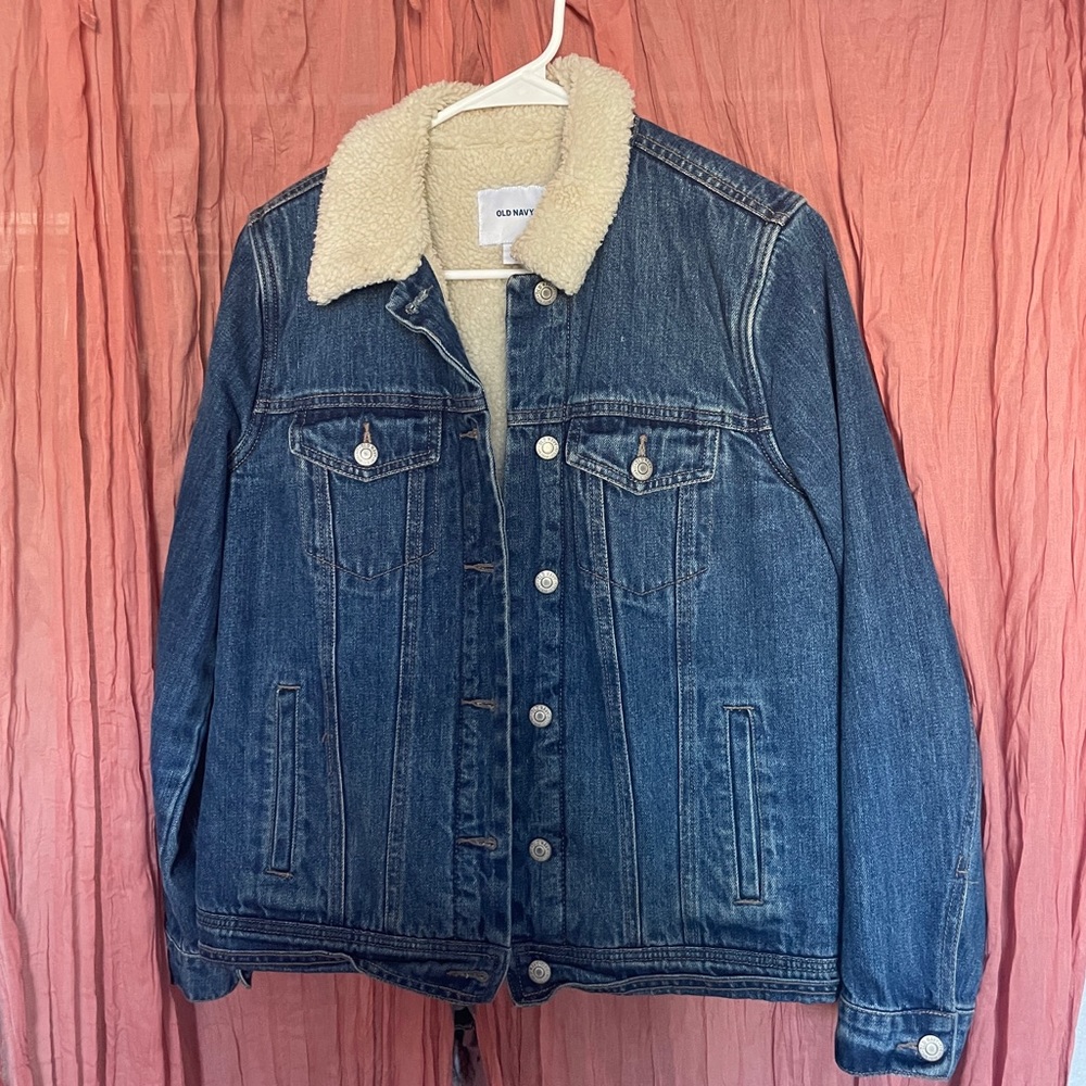 Sherpa lined Jean jacket